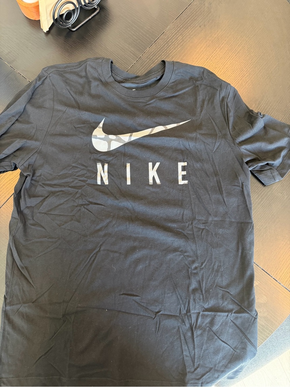 Nike Men's Black Dri-Fit T‑Shirt Size Medium